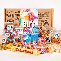 Caja de chuches retro años 60