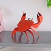 Cancridae,  figura de papel buey de mar 3D de Plego