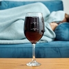 Copa de vino con estados de ánimo � Qué tal tu día?