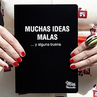 Cuaderno Muchas ideas malas y alguna buena