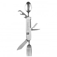 Cubiertos plegables y desmontables 7 en 1