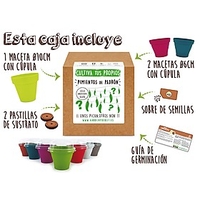 Kit para cultivar pimientos de Padrón