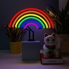 Lámpara de neón arcoíris