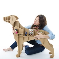 Perro de Cartón Labrador