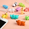 Protector de cable para el iPhone con forma de animalitos