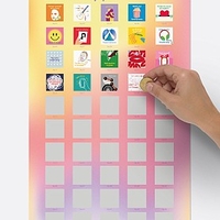 Póster con retos para ser feliz en 50 días