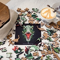 Puzzle de madera con forma de animales EWA