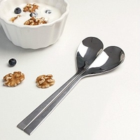 Set de 2 cucharas de postre corazón para dos