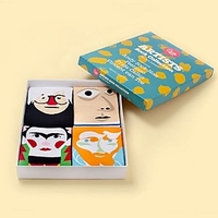Set de Calcetines Originales con Caras de Artistas Chatty Feet