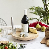 Tabla de quesos giratoria