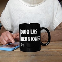 Taza Odio las reuniones