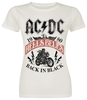 AC/DC - Hells Bells - T-shirt - Damer - råhvid