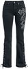 Black Premium by EMP - Flared Jeans with Rune Embroidery - Stofbukser - Damer - sort
