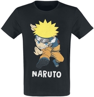 Naruto - Børn - Naruto - T-shirt til børn - Unisex - sort