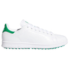 adidas Golf Stan Smith Shoes,  Male,  9,  White/green