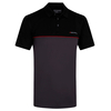 Benross Colour Block Polo Shirt,  Male,  Xxl,  Black/grey