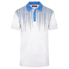 Benross Frequency Polo Shirt,  Male,  Medium,  White/royal