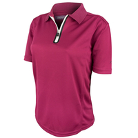 Benross Ladies ProShell Polo Shirt,  Female,  14,  Plum