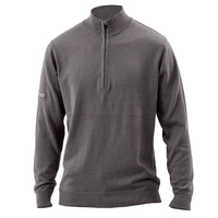 Benross Proshell X Zip Neck Sweater,  Male,  Small,  Grey