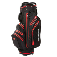 Benross PROTEC Waterproof Cart Bag,  Male,  Black Red