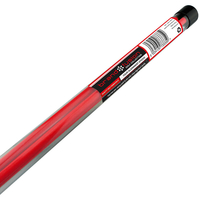 Brand Fusion Tour Alignment Sticks,  Male,  Power red