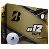 Bridgestone Golf e12 Soft 12 Golf Balls,  Male,  White