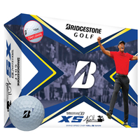 Bridgestone Golf Tour B XS Tiger Woods Edition 12 Golf Balls,  Male,  White