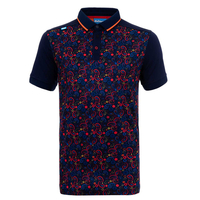 Bunker Mentality CMAX Paisley Polo Shirt,  Male,  Orange,  Small