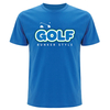 Bunker Mentality Golf T-Shirt,  Male,  Xl,  Blue