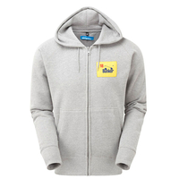 Bunker Mentality Limited Edition Patch Hoodie,  Male,  Small,  Grey