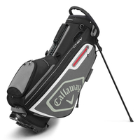 Callaway Golf Chev Stand Bag 2020,  Male,  Black/Charcoal