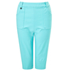 Callaway Golf Ladies Chev Pull On City Shorts,  Female,  Large,  Blue radiance
