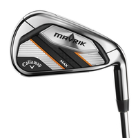 Callaway Golf MAVRIK MAX Steel Irons,  Male,  Regular,  Right hand,  5-pw (6 irons),  Steel
