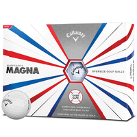 Callaway Golf Supersoft Magna 12 Golf Balls,  Male,  White