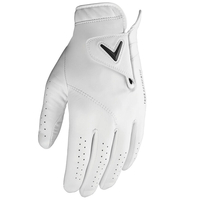 Callaway Golf Tour Authentic Glove,  Male,  Left hand,  Large,  White