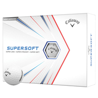 Callaway Supersoft 12 Golf Balls,  Male,  White