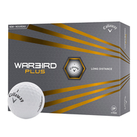 Callaway Warbird Plus 12 Golf Balls,  Male,  White