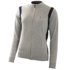 Calvin Klein Ladies Lined Sweater,  Female,  14,  Grey marl/navy