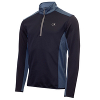 Calvin Klein Performance 1/2 Zip Midlayer,  Male,  Navy Marl,  Large