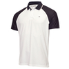 Calvin Klein Raglan Polo Shirt,  Male,  Xxl,  White/navy