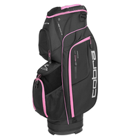 Cobra Golf Ladies XL Cart Bag,  Female,  Black/pink
