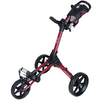 Fast Fold Kliq 3 Wheel Push Trolley,  Male,  Burgundy/black