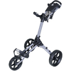 Fast Fold Kliq 3 Wheel Push Trolley,  Male,  Matte grey black