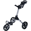 Fast Fold Kliq 3 Wheel Push Trolley,  Male,  Silver/black