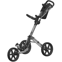 Fastfold Mission 5.0 3 Wheel Push Trolley,  Male,  Matte grey black