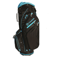 Fazer Ladies F3 Cart Bag,  Female,  Black/light blue