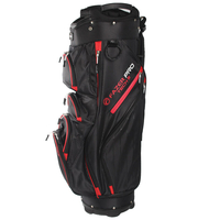 Fazer Pro Tech-5 Cart Bag,  Male,  Black red