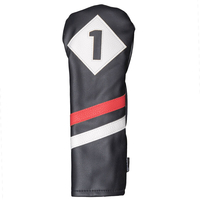 Fazer Vintage Driver Head Cover,  Male,  Black/white/red