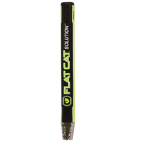 Flat Cat Solution Svelte Putter Grip,  Male,  Black/lime