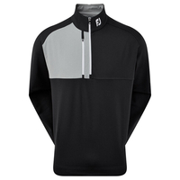 FootJoy Chill-Out Xtreme Sport Midlayer,  Male,  Black/Heather Grey,  Large